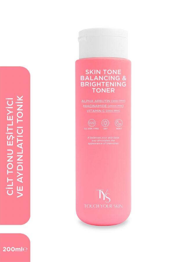 Touch Your Skin Cilt Tonu Eşitleyici ve Aydınlatıcı Tonik